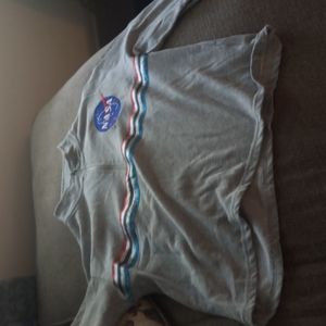 Nasa cropped Tee